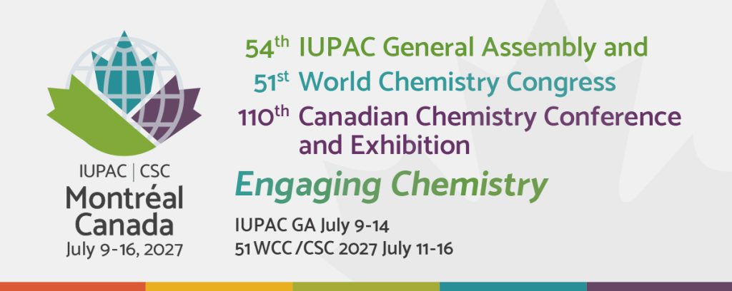 IUPAC | CSC 2027 - Montreal